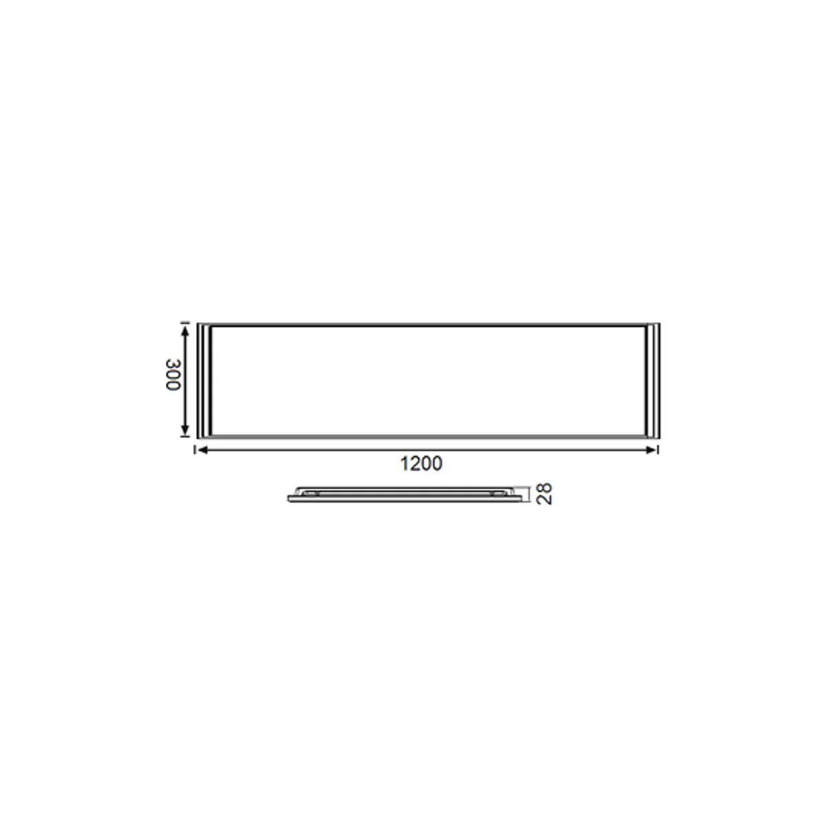 JK30120 Backlight LED Panel (3000K) - Görsel 2