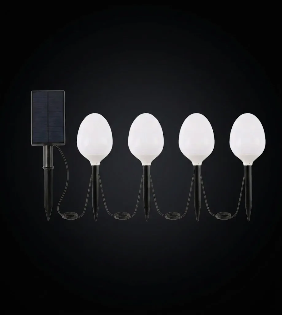 Solar PC LED Çim Armatürü RGB IP65 8W