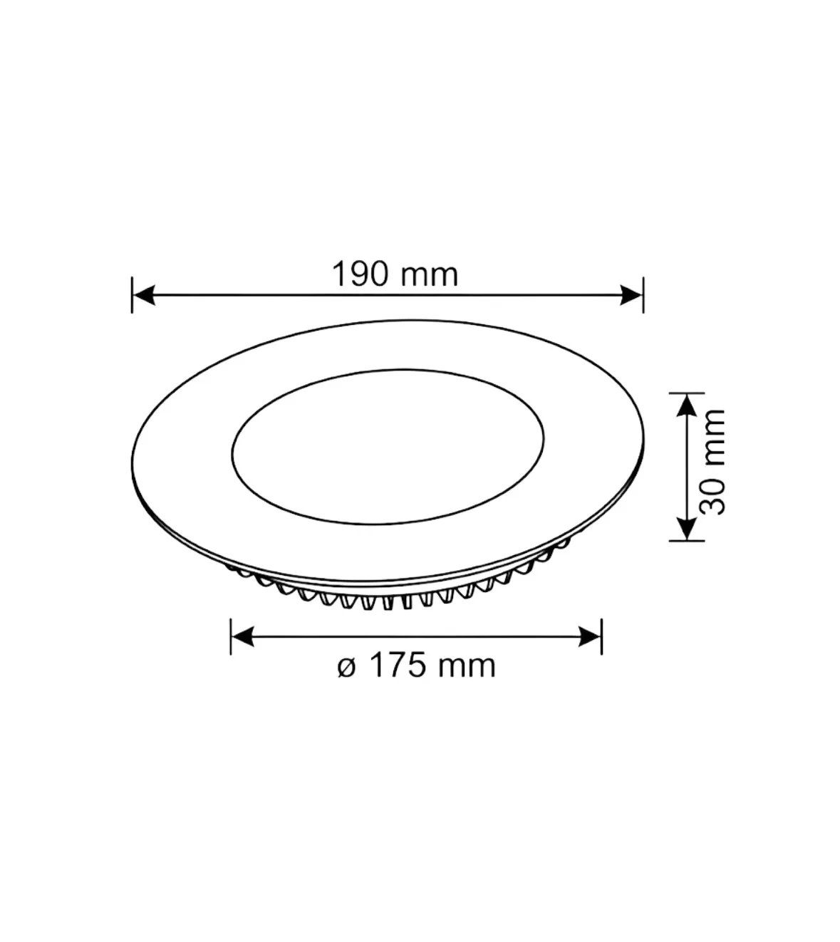 15W Sıva Altı Led Panel 4000K - Görsel 2