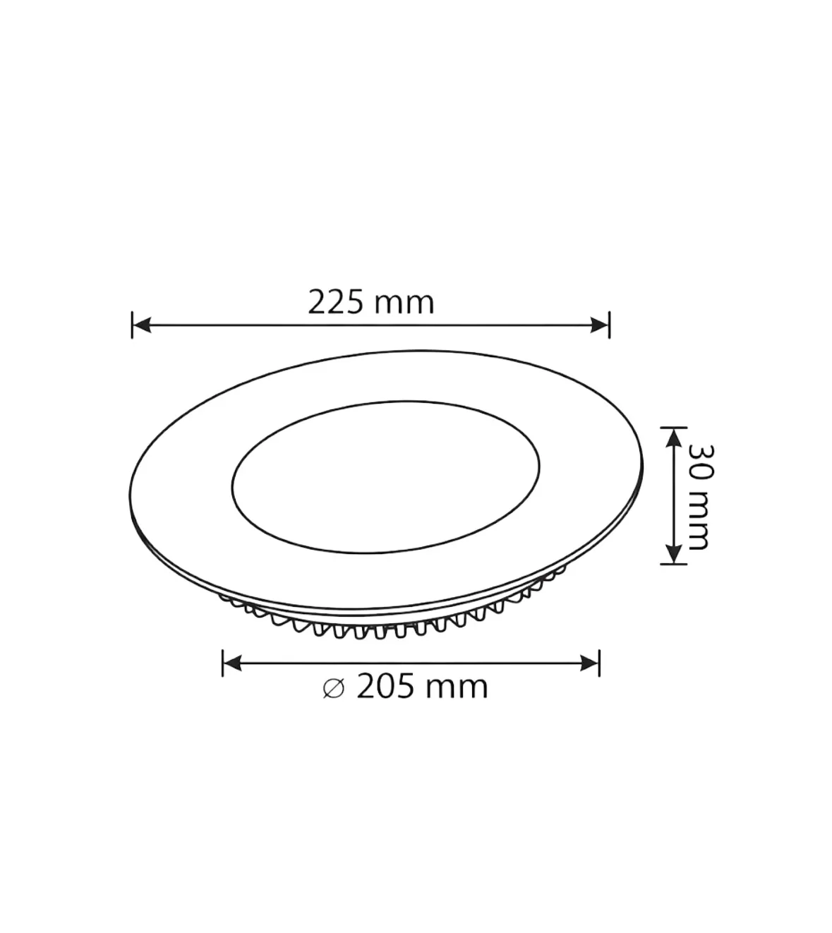 18W Sıva Altı Led Panel 6500K - Görsel 2