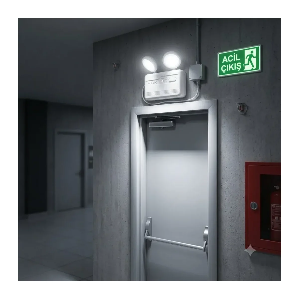 40X0.2W SMD LED IŞILDAK ACİL AYDINLATMA KİTİ PRO SERIES AC02-00230 - Görsel 2