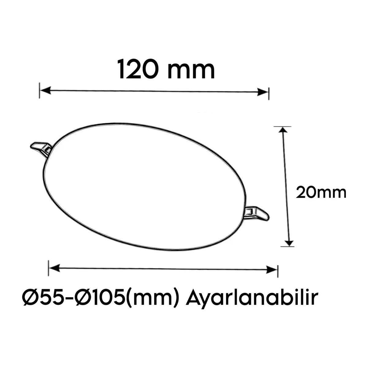 Ayarlı LED Panel 18W 4000K - Görsel 3
