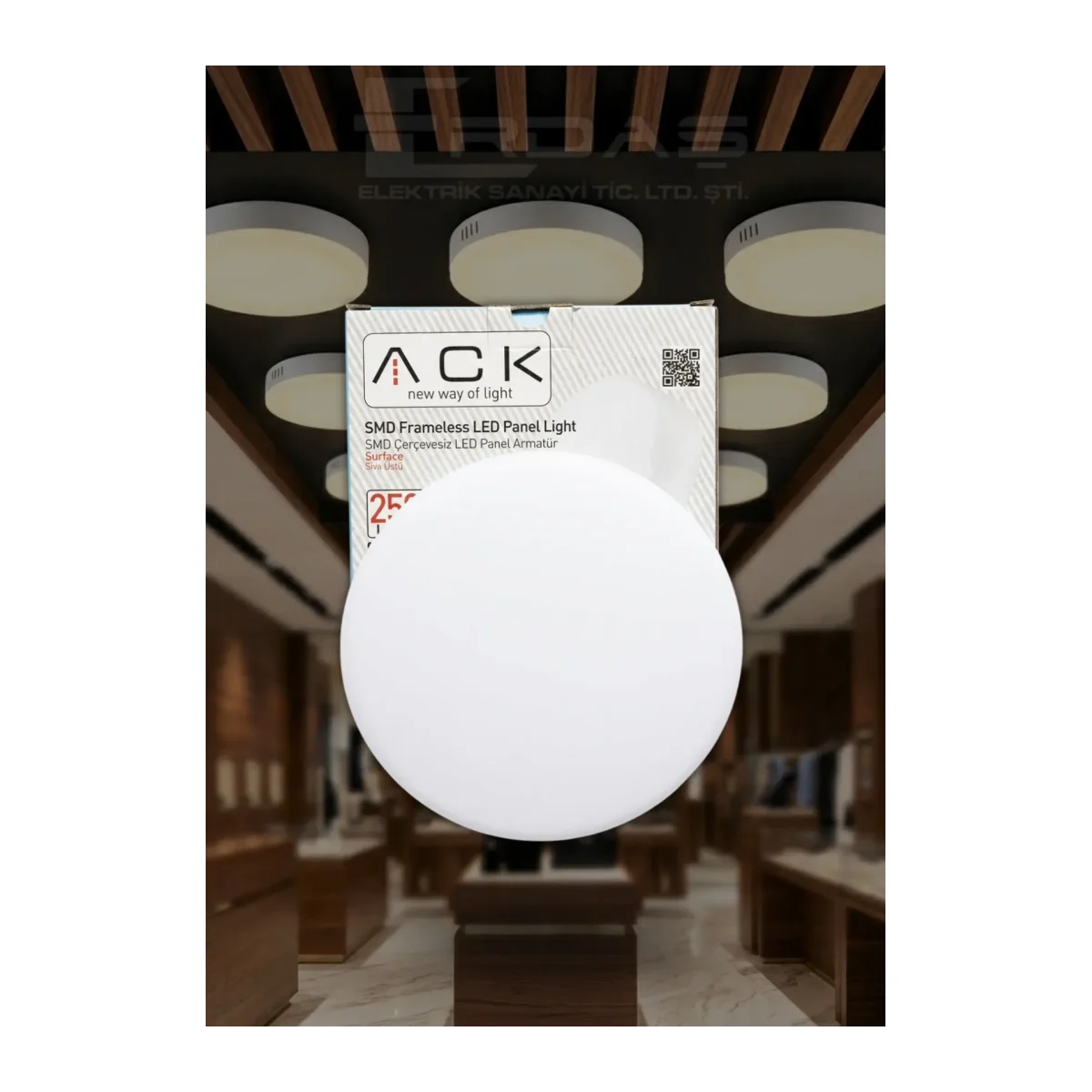 24W 3000K Gün Işığı Sıva Üstü Led Armatür - Görsel 3