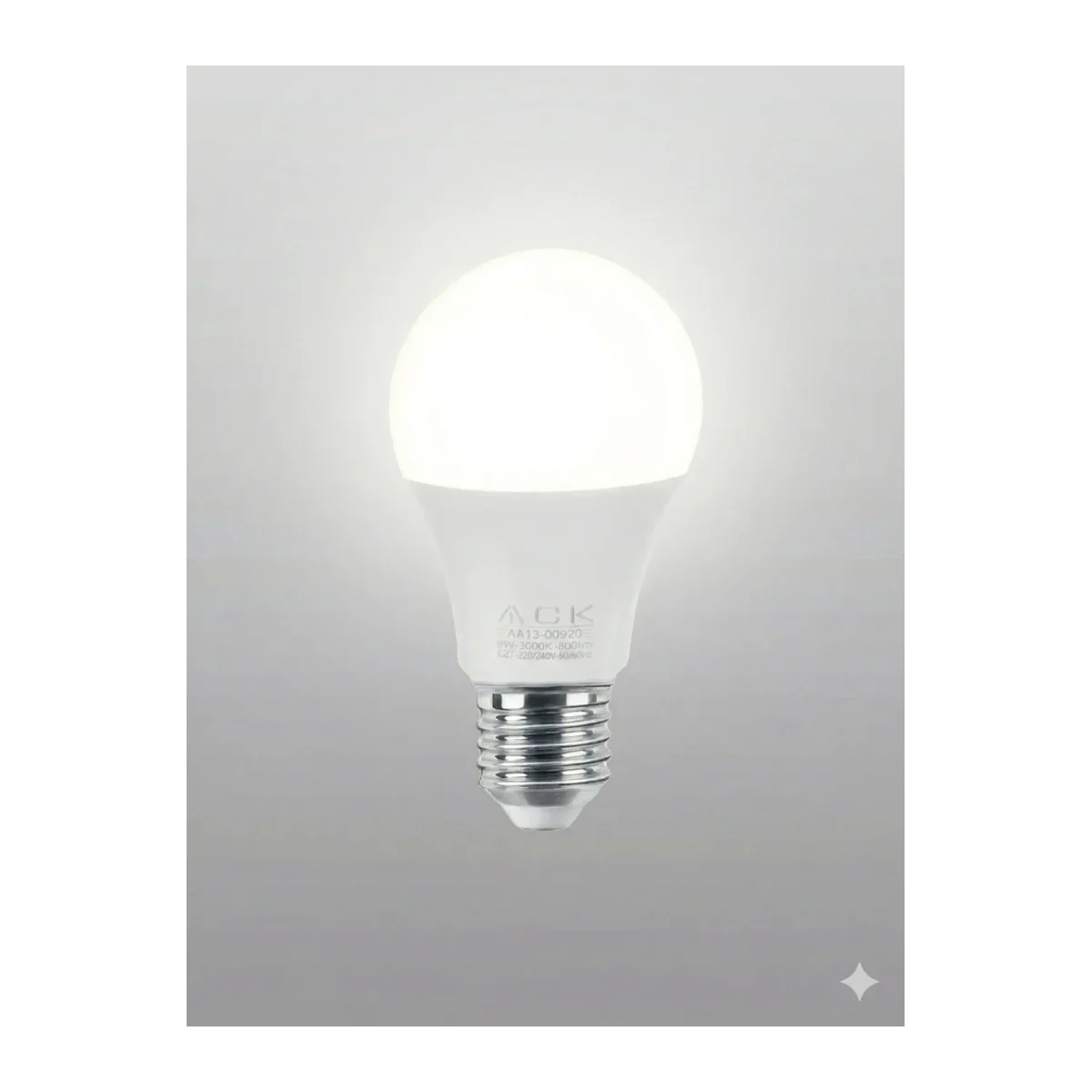 LED Ampul 9W E27 A60 4000K 5 Adet - Görsel 2