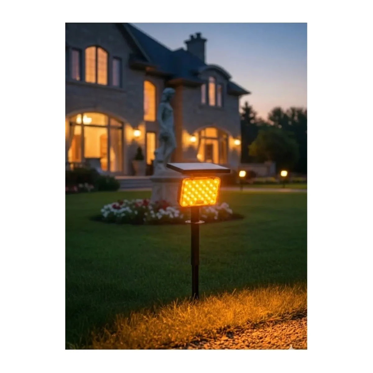 Solar LED Çim Armatürü - Görsel 2