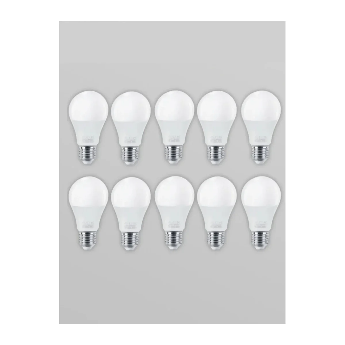 LED Ampul 9W E27 A60 4000K 10 Adet - Görsel 2