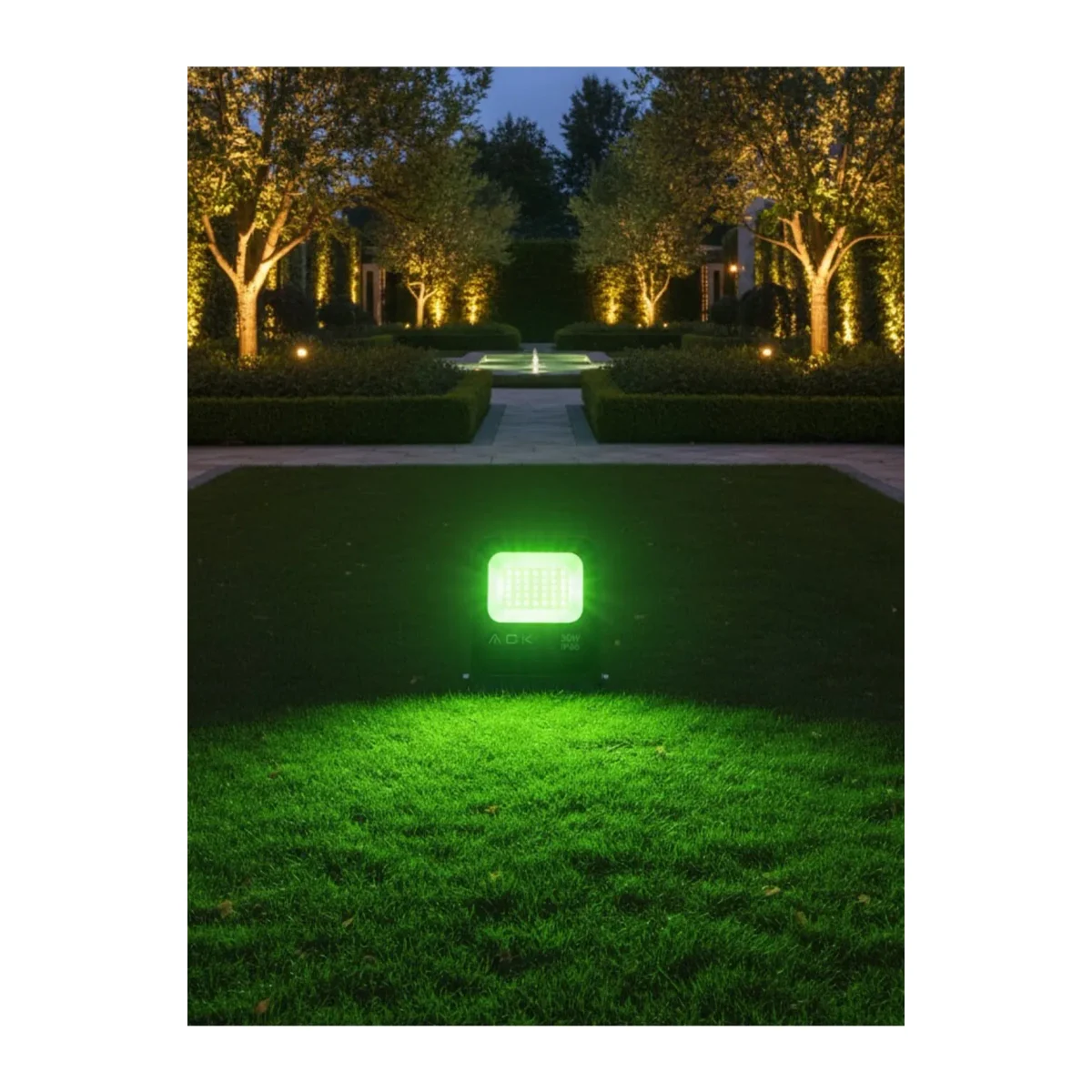 30W LED Projektör Yeşil - Görsel 3