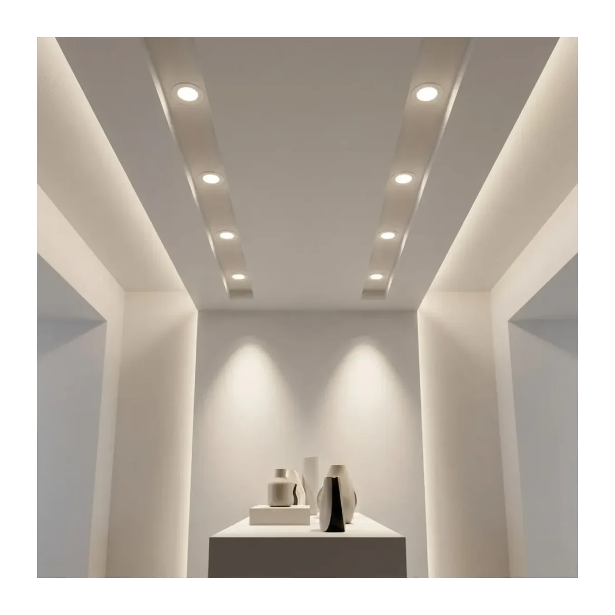 3W Sıva Altı Led Panel 4000K - Görsel 3