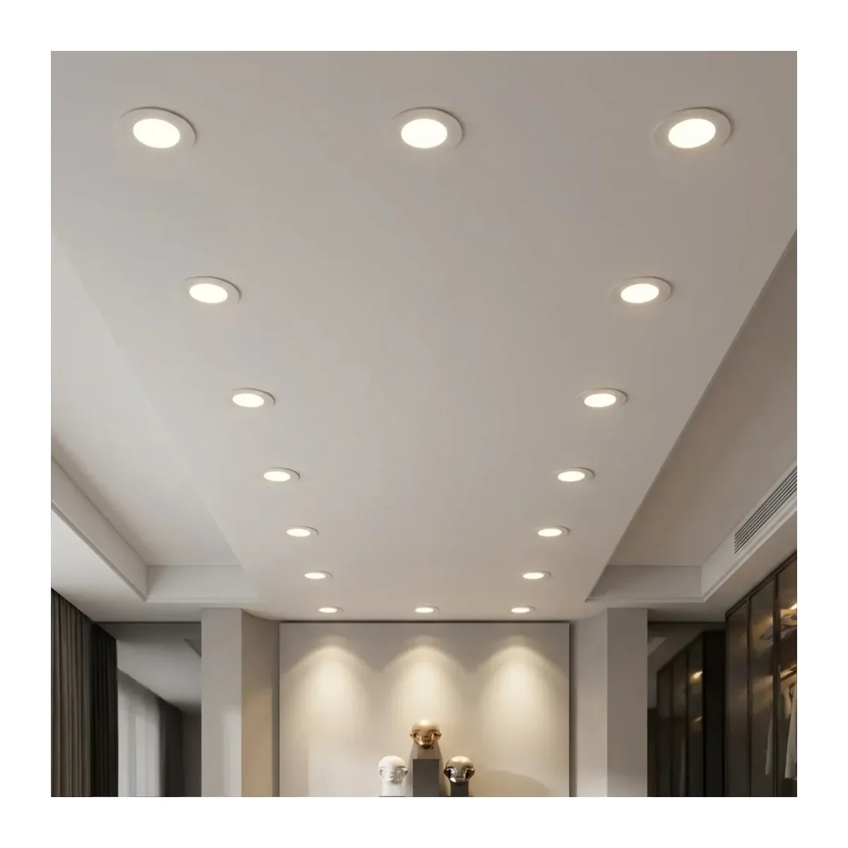 3W Sıva Altı Led Panel 3200K 10 ADET - Görsel 2