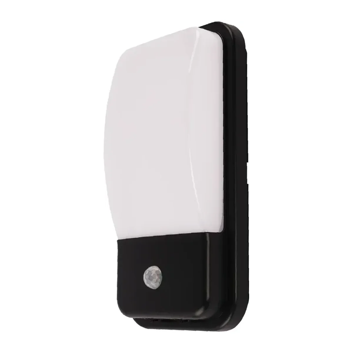 20W SENSÖRLÜ LED DUVAR APLİĞİ SİYAH 3000K IP65 - Görsel 3