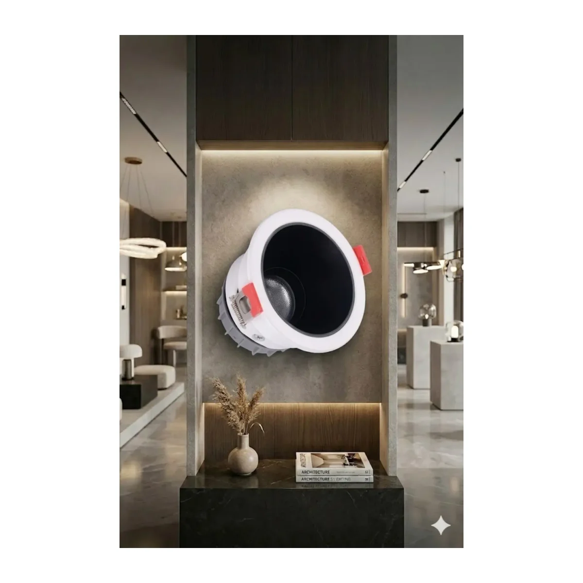 Led Spot 5W Beyaz Çerçeve Gün Işığı