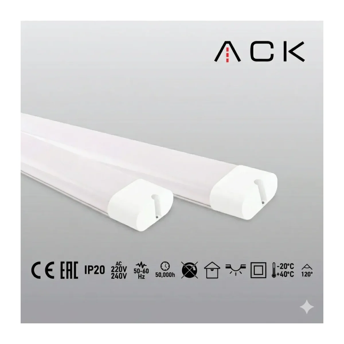 Titan LED Bant Armatür 80W 1200mm 8750lm 3000K Günışığı AN30-01203 - Görsel 2