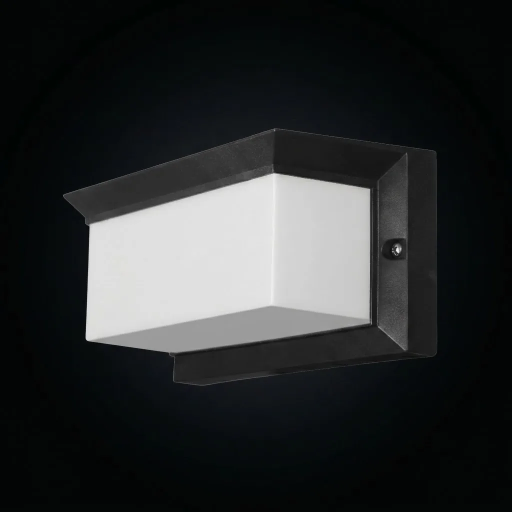 Lunar E27 Bahçe Duvar Apliği IP54 60W (120x120x250 mm)