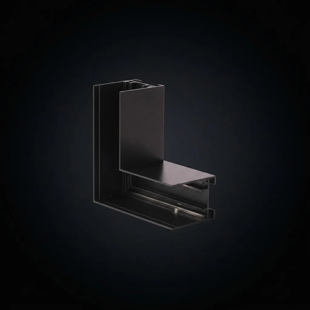 ACK Slim Magnetik LED Ray Sıva Üstü L Dönüş Aparatı