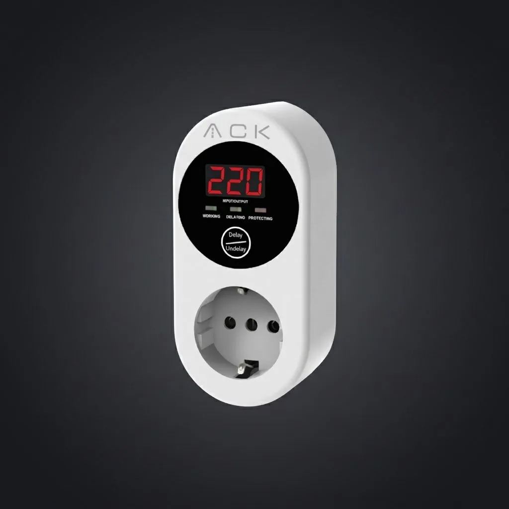 VOLTAJ KORUMALI PRİZ PVP-04-15A 140-270V