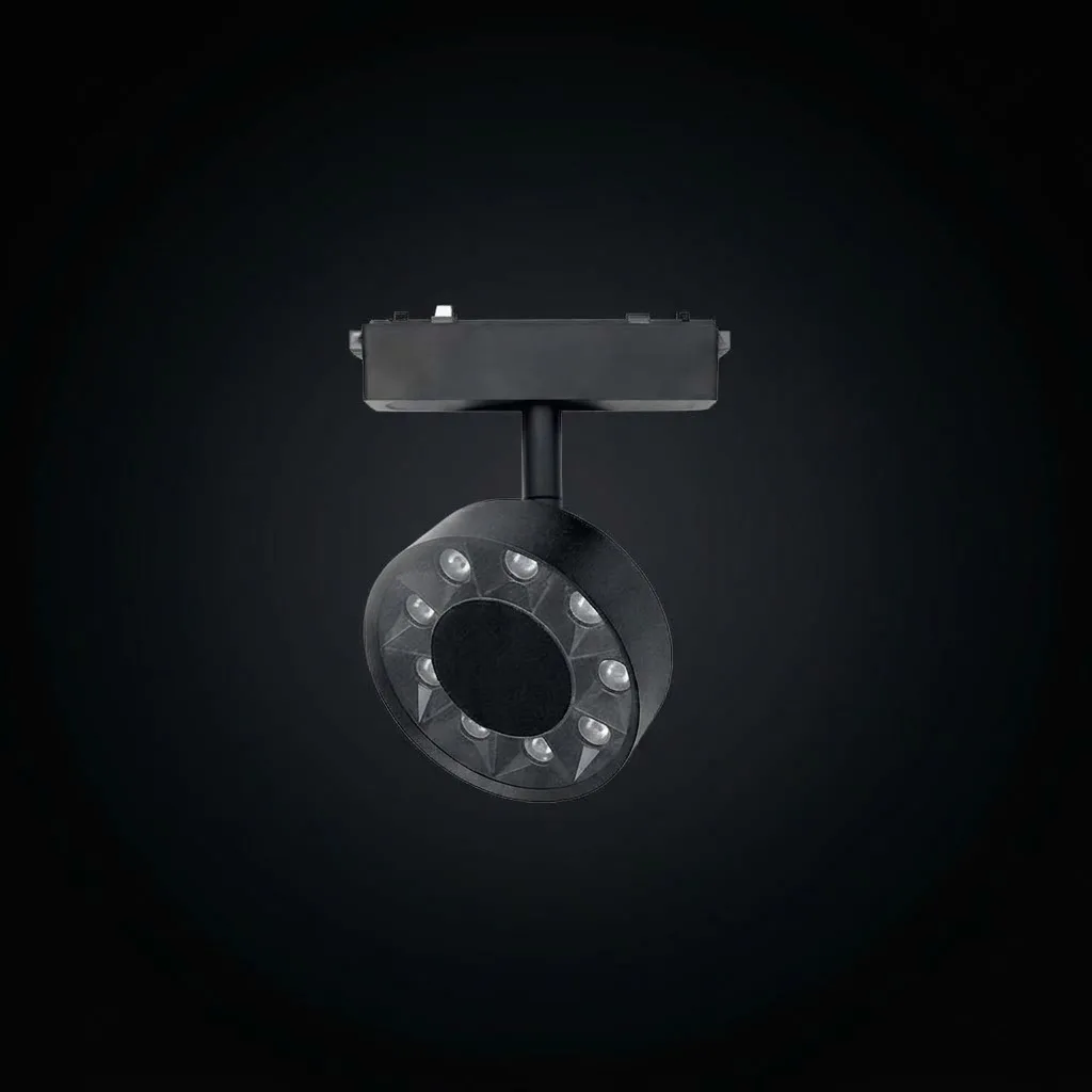 ACK 9W SLIM MAGNET RAY ARMATÜRÜ LENSLİ YUVARLAK ?9,5CM 3000K IP20