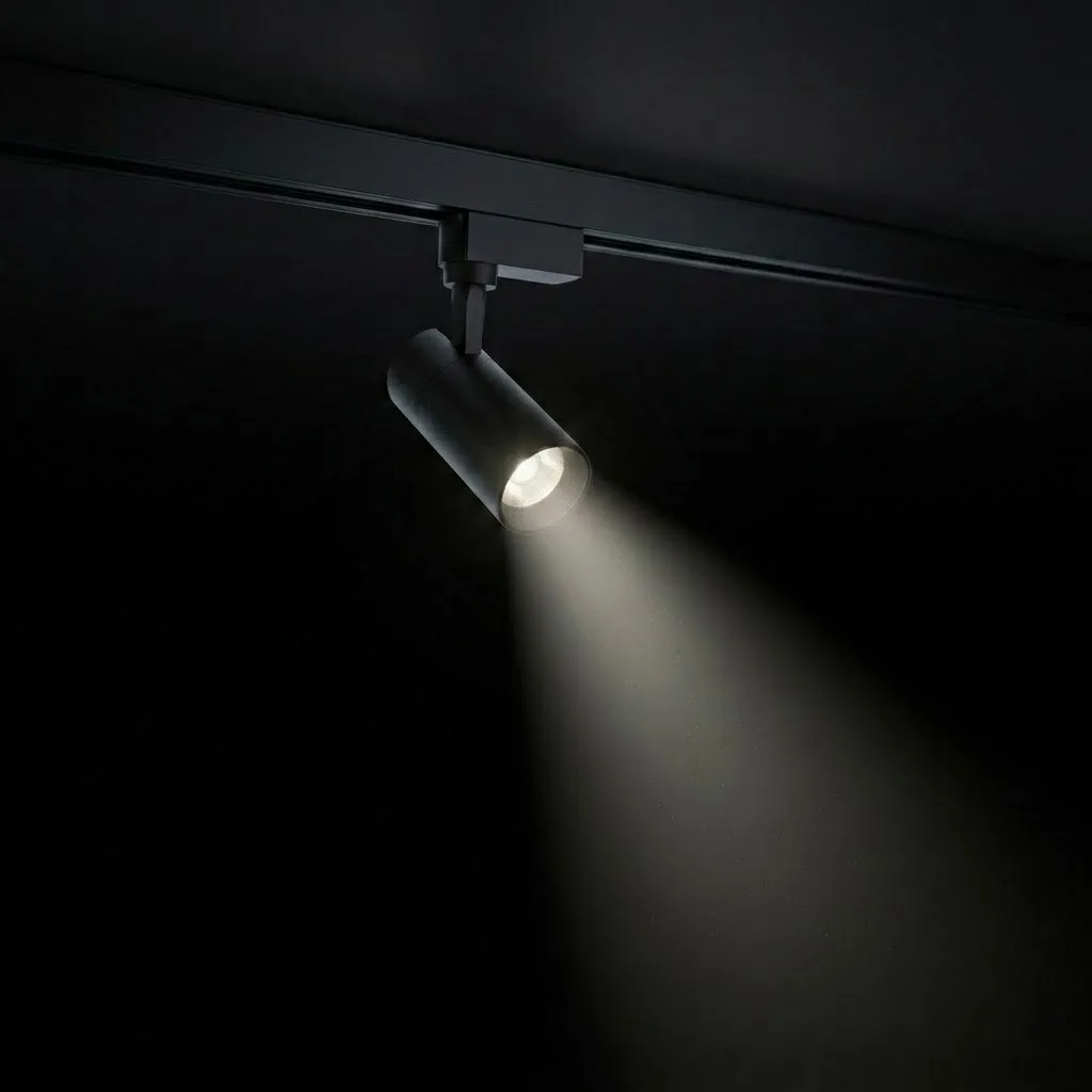 ACK 10W Alüminyum LED Ray Spot Armatür Siyah Kasa 4000k Sıcak Beyaz AD30-01011