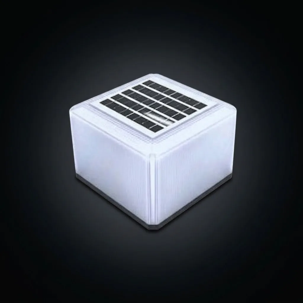 30W Solar Bahçe Set Üstü Küp Armatür