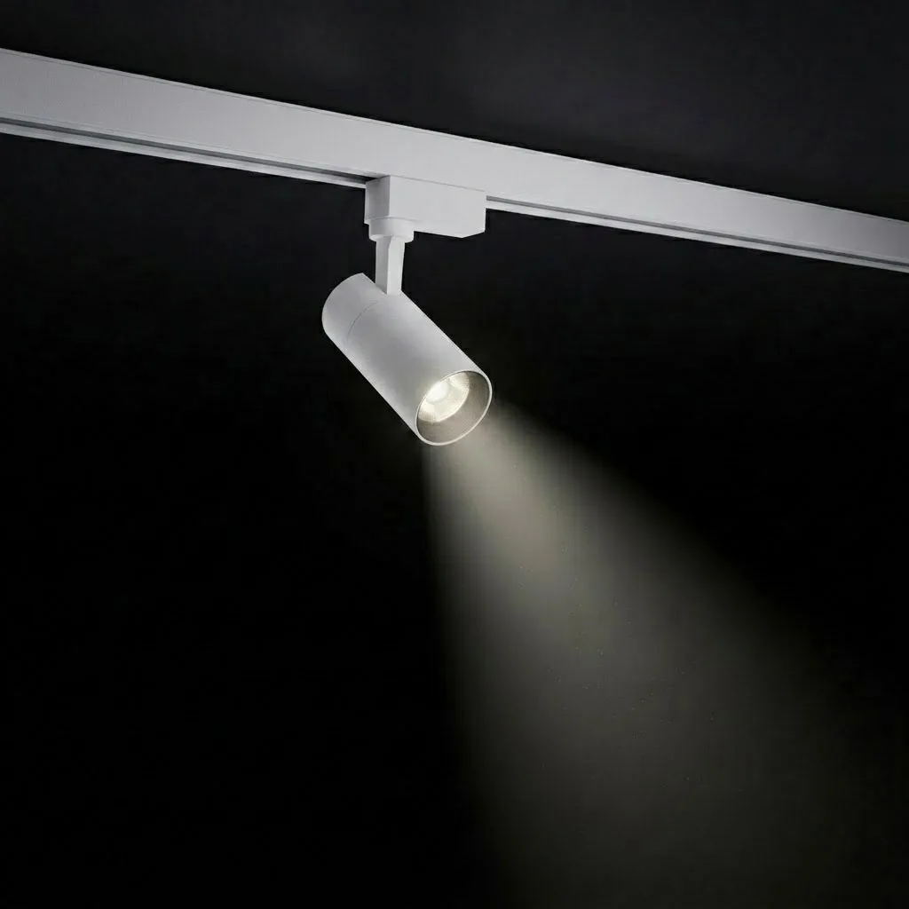 ACK 10W Alüminyum LED Ray Spot Armatür Beyaz Kasa 4000K Sıcak Beyaz AD30-01010