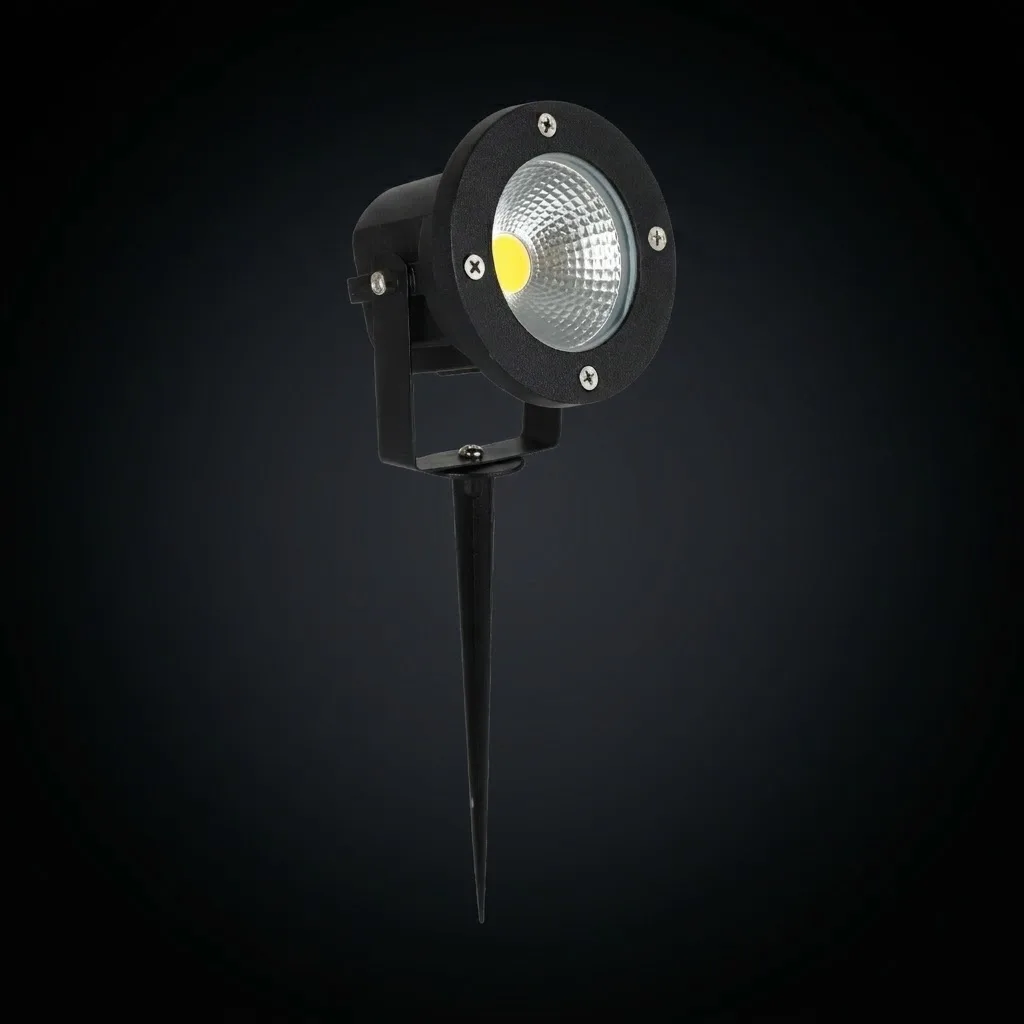 Alüminyum LED Bahçe Armatürü (Kazıklı ve Set Üstü Kullanım) - 3000K Günışığı