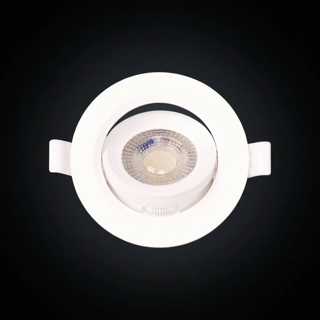 3 RENK SIVA ALTI CCT LED SPOT ARMATÜR BEYAZ KASA